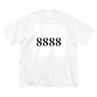 あかさたーなの8888 ビッグシルエットTシャツ