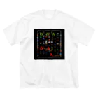 metamemeMatrix（メタミーム・マトリックス）のDNA and DNA ビッグシルエットTシャツ