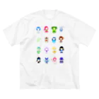 富山アルル キャラクターストアのドット絵 メインキャラ Big T-Shirt