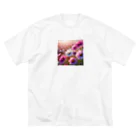 終わらない夢🌈の美しいコスモス💞 Big T-Shirt