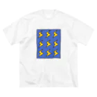 hand and yellowのBIRIBIRI ビッグシルエットTシャツ