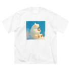 STUDIO OBAKERONのシロクマくんのおやつ Big T-Shirt