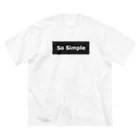 One poinTのSo simple Big T-Shirt