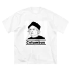 イラストレーター沼田健のコロンブス（Columbus） ビッグシルエットTシャツ