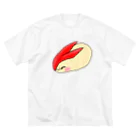 Lily bird（リリーバード）の優しいうさぎリンゴちゃん ビッグシルエットTシャツ