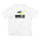 ナウベルビーのナウベルビーブランド ウクライナカラー Big T-Shirt
