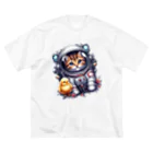 ichi_cocoの宇宙へお散歩 ビッグシルエットTシャツ