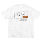 Hokkori donut coasterのグッズ遊びのHOKKORI DONUT COASTER Tシャツ BB ビッグシルエットTシャツ