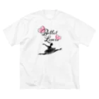 Saori_k_cutpaper_artのBallet Lovers Ballerina Big T-Shirt