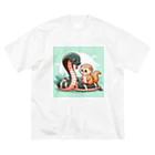 春薫杜のグースとコッピー Big T-Shirt