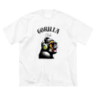 GORILLA_CLUBのノリノリゴリー ビッグシルエットTシャツ