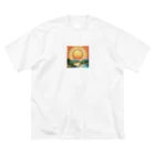 yukki1975の6月_夏至 ビッグシルエットTシャツ