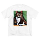 Ppit8のどっしりかまえる猫ちゃん Big T-Shirt