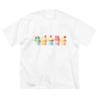 AMA14のカラフルなカップケーキ🧁 Big T-Shirt