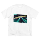 はちみつあめの未確認飛行物体UFO ビッグシルエットTシャツ