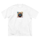 nkbg50のモンスターシリーズ（リアル）：Beholder ビッグシルエットTシャツ