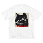 kk-welcomeの黒猫登場Ⅰ Big T-Shirt