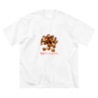 A-KdesignのFake food⑦ ビッグシルエットTシャツ