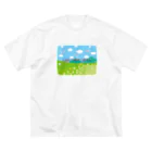 kimchinのテレビの<しばらくお待ちください>のテロップ画面 Big T-Shirt