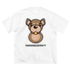 monmocorinsのmonmocorins ビッグシルエットTシャツ