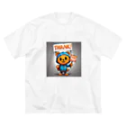 Saku freestyle shopの謎のエモい動物 Big T-Shirt