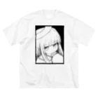 きう屋さんのずれてるちゃん2024ver.wht Big T-Shirt