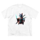 samuraicatのSamurai CAT Big T-Shirt