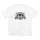 yuu_1204のSacred Geometry Eye Big T-Shirt