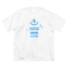 第２弾！1,000円引きセール開催中！！！★kg_shopの水風呂 -サウナデザイン- ビッグシルエットTシャツ