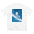 IMABURAIのClimbing the clouds ビッグシルエットTシャツ