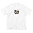 shoma7007の双竜 ビッグシルエットTシャツ