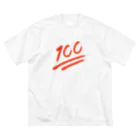 kimchinの100点 ビッグシルエットTシャツ