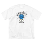 コウシュウペンのズラにゃん。「ずら」を“ZARA”みたいにいっちょ ビッグシルエットTシャツ