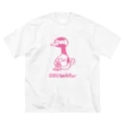 OSUWARe:のタンチョウさん ビッグシルエットTシャツ