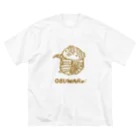 OSUWARe:のアルマジロトカゲくん ビッグシルエットTシャツ