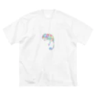 *Ice cream Social*のニジイロカメレオン ビッグシルエットTシャツ