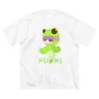 ウサネコのぷり☆カエルちゃん ビッグシルエットTシャツ