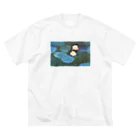 Art Baseの クロード・モネ / 睡蓮 / 1897/ Claude Monet / Water Lilly Big T-Shirt