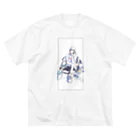 kitaooji shop SUZURI店のCool girl prototype  ビッグシルエットTシャツ