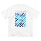 SIZUKI.の水葬 - White 【雨音-amane-】  ビッグシルエットTシャツ