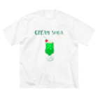 NIKORASU GOの昭和レトロデザイン「クリームソーダ」 Big T-Shirt