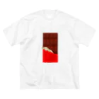 chooseのボリボリ板チョコ ビッグシルエットTシャツ