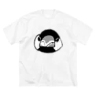 たかはらの怒ってる文鳥の顔 Big T-Shirt