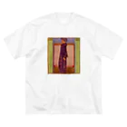 Art Baseのエゴン・シーレ / 1908 /Standing Woman / Egon Schiel ビッグシルエットTシャツ