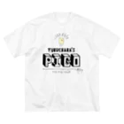 ぺちぺち工房 Pechi Pechi Atelierのハムスターのぴこ タイポグラフィーver. Big T-Shirt