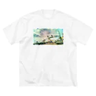 ニブイチ屋のEncinitas St. ビッグシルエットTシャツ