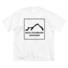 muku handmadeのmuku handmade Hakodate ビッグシルエットTシャツ