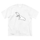 たかはらの仕方なく乗ってる文鳥 Big T-Shirt