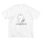 しろねんこ氏の100％NEMUIしろねんこ ビッグシルエットTシャツ