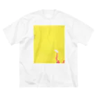 MUSH ROOMのFoot ビッグシルエットTシャツ